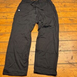 Gradual Mens‎ Athletic Training Pants Black Drawstring Waist Size L NWT